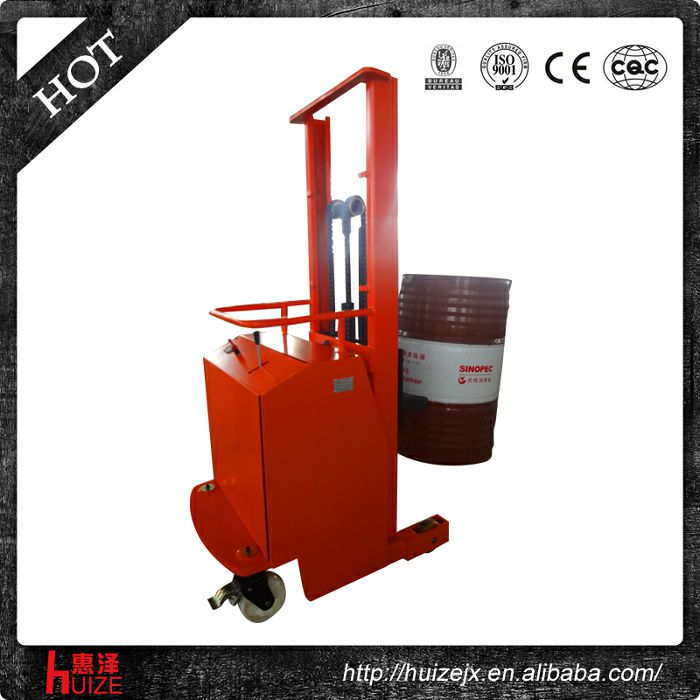 半電動(dòng)配重油桶車（無底腿,只堆垛，不翻轉(zhuǎn)）
